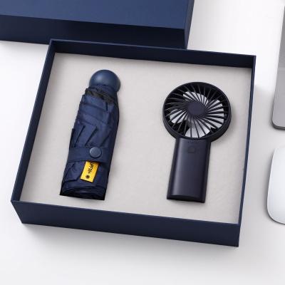 umbrella _small fan gift set